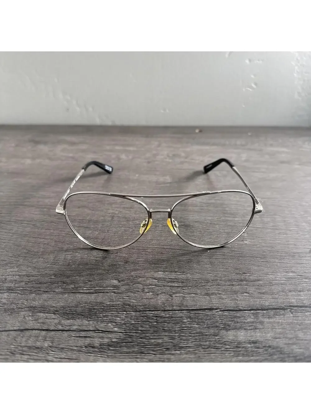 SPY Optic Sunglasses Whistler Aviator Unisex FRAMES ONLY Silver/Grey 58[]14 140
